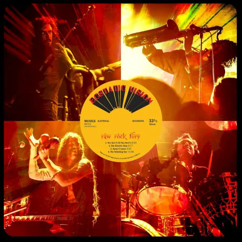 Cover of Ecstatic Vision – Raw Rock Fury