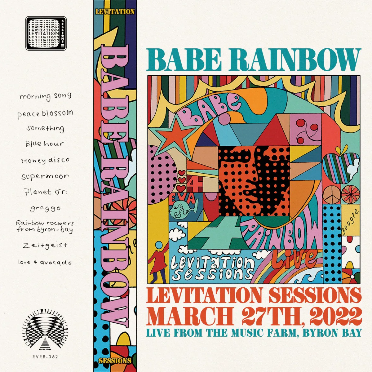 Cover of Babe Rainbow – Levitation Sessions
