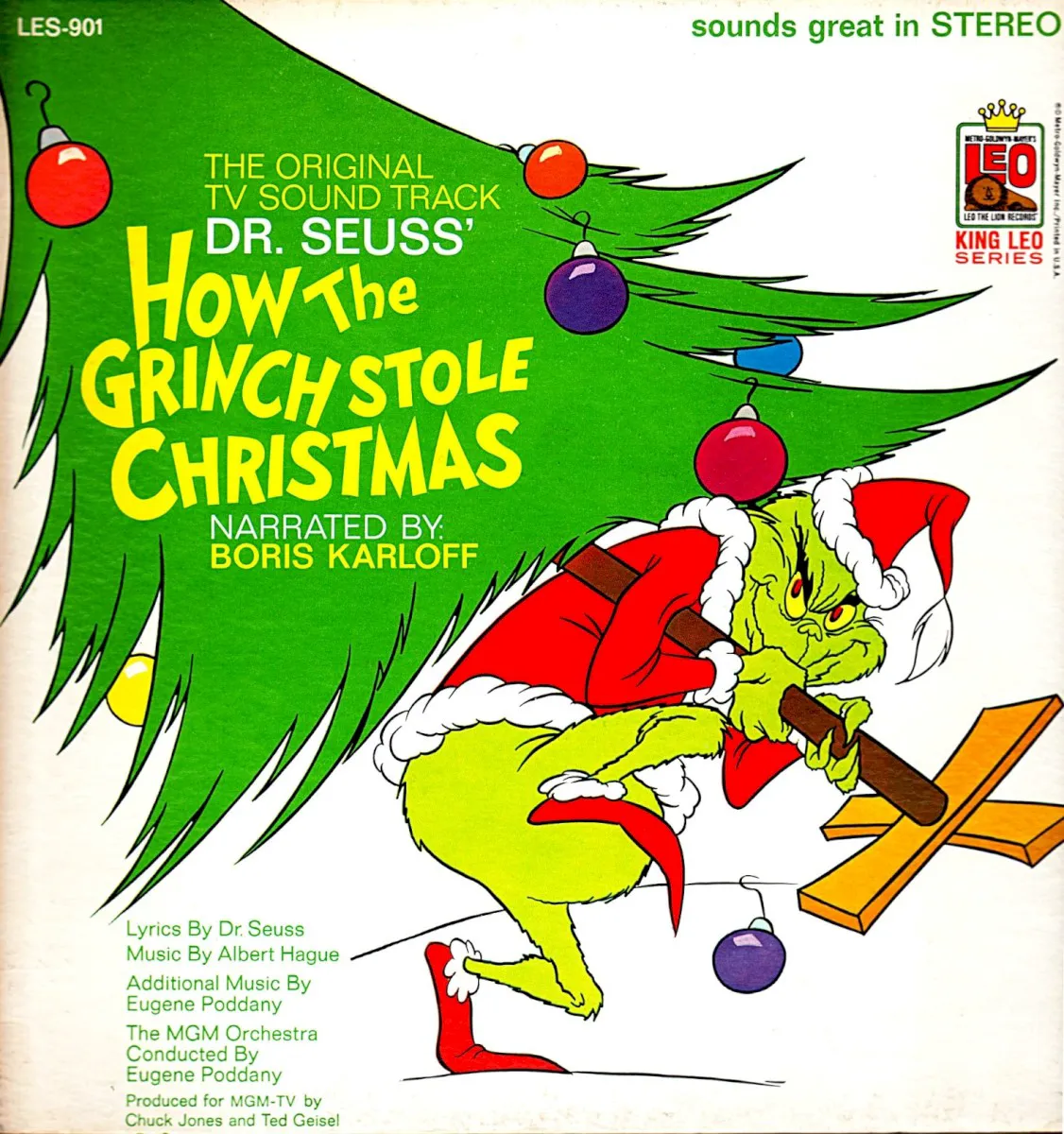 Obal alba How the Grinch Stole Christmas