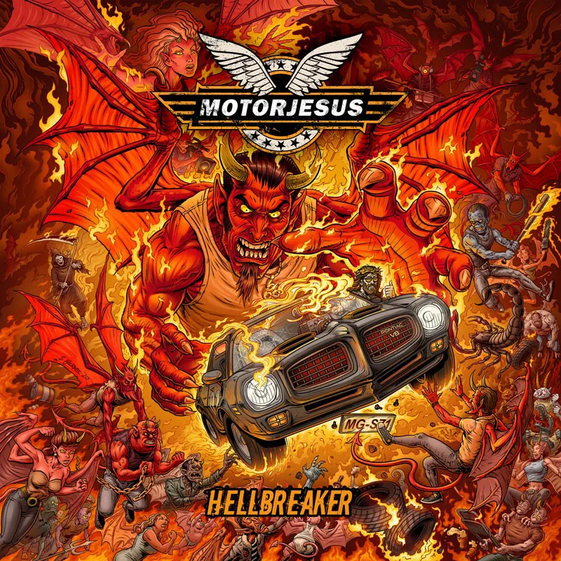 Obal alba Motorjesus – Hellbreaker