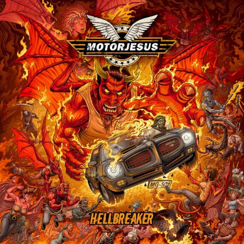 Cover of Motorjesus – Hellbreaker