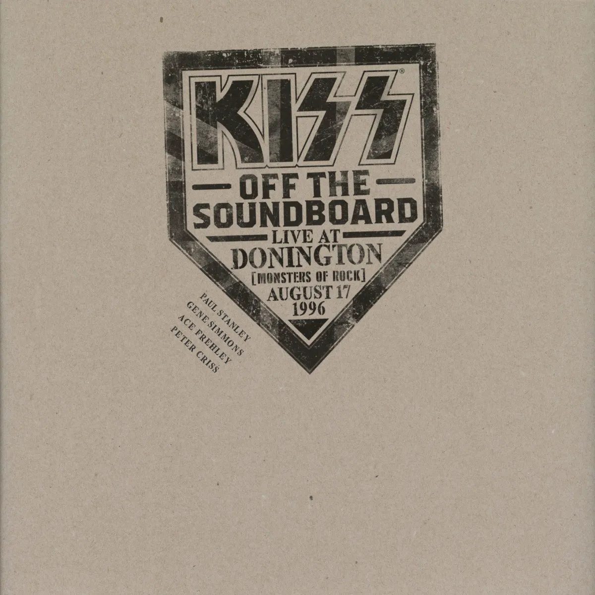 Obal alba KISS Off the Soundboard: Live in Donington (Monsters of Rock, August 17, 1996)
