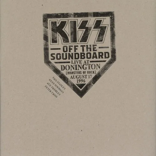 Obal alba KISS – KISS Off the Soundboard: Live in Donington (Monsters of Rock, August 17, 1996)