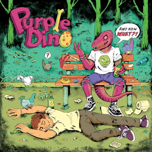 Cover of Purple Dino – And Now What?!