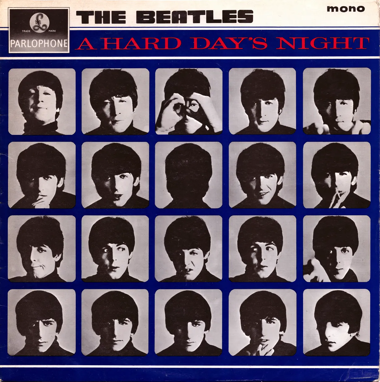 Obal albumu The Beatles – A Hard Day’s Night