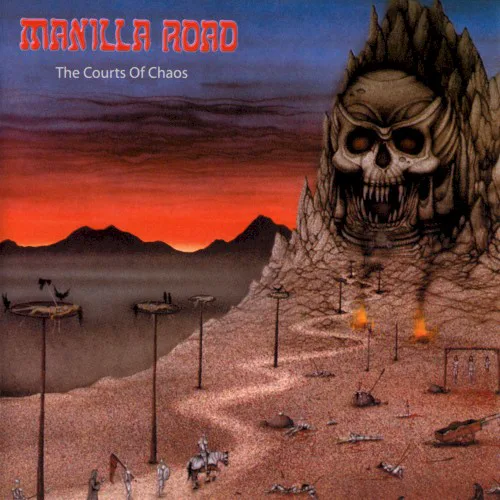 Cover of Manilla Road – The Courts of Chaos