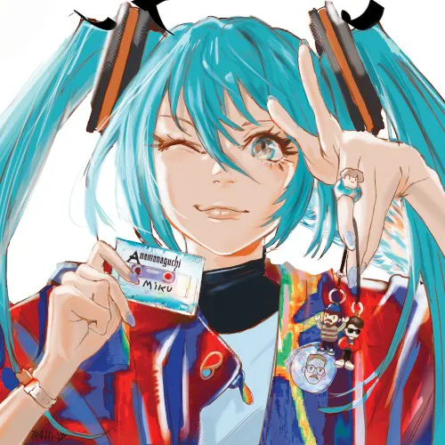 Obal alba Anamanaguchi – Miku