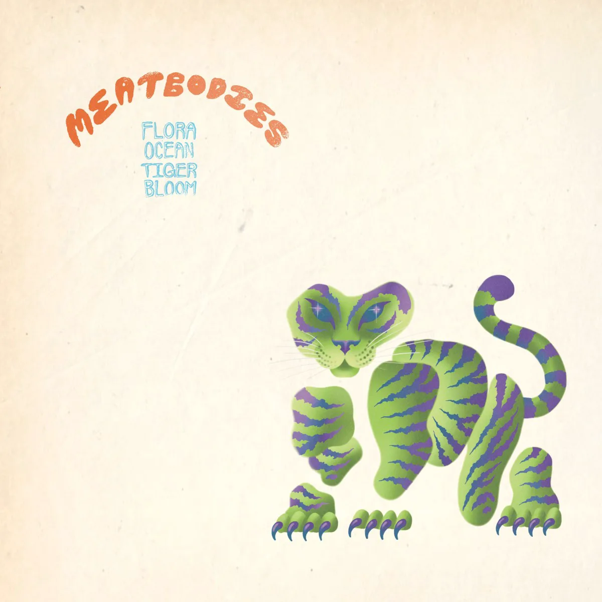 Cover of Meatbodies – Flora Ocean Tiger Bloom