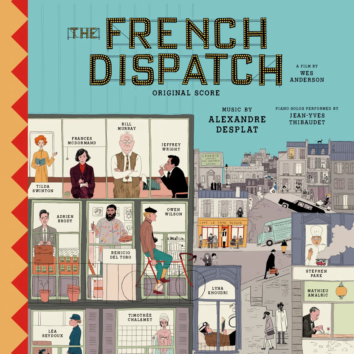 Obal alba Alexandre Desplat – The French Dispatch: Original Score