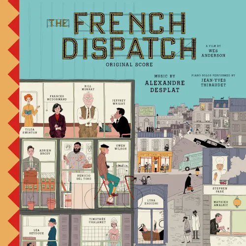 Obal alba Alexandre Desplat – The French Dispatch: Original Score