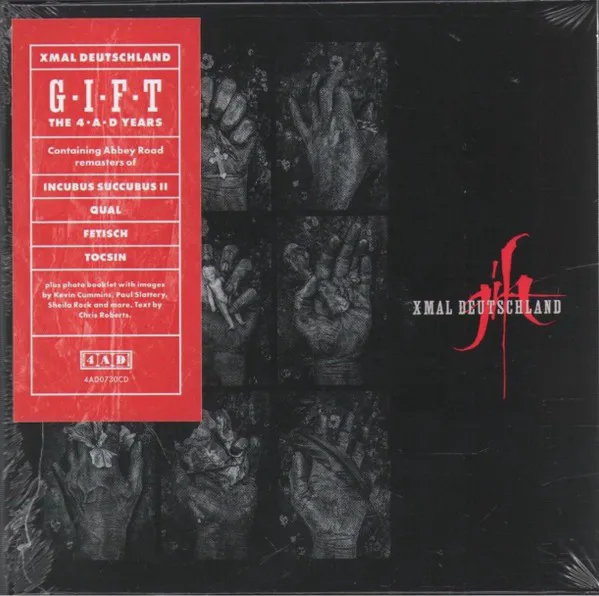 Obal alba Xmal Deutschland – Gift: The 4AD Years