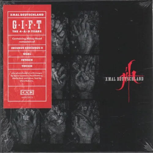 Obal alba Xmal Deutschland – Gift: The 4AD Years