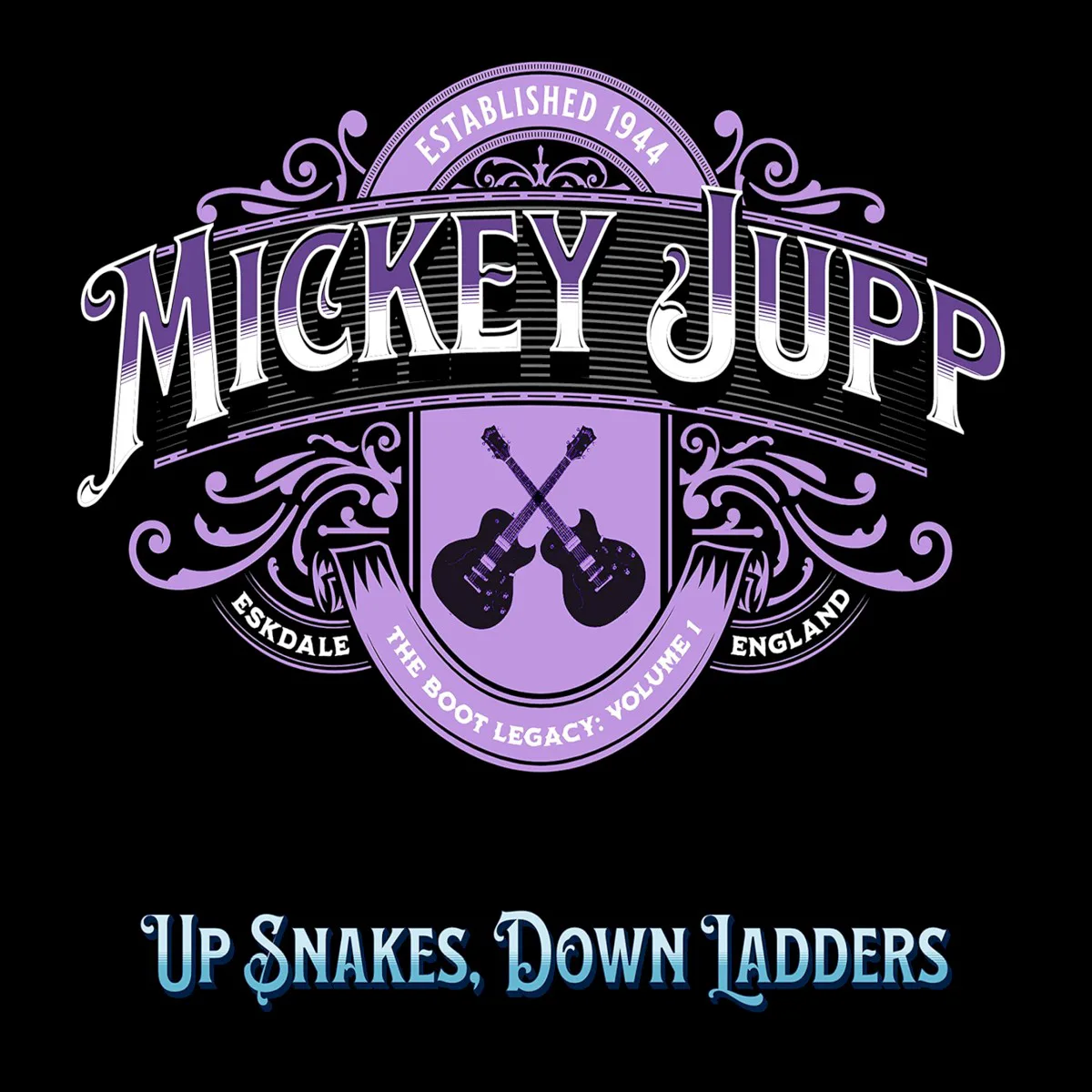 Cover of Mickey Jupp – Up Snakes, Down Ladders