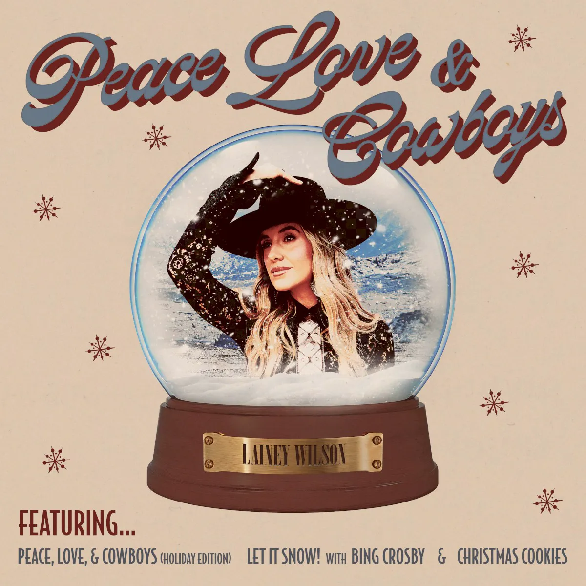 Cover of Peace, Love, and Cowboys (Holiday Edition)