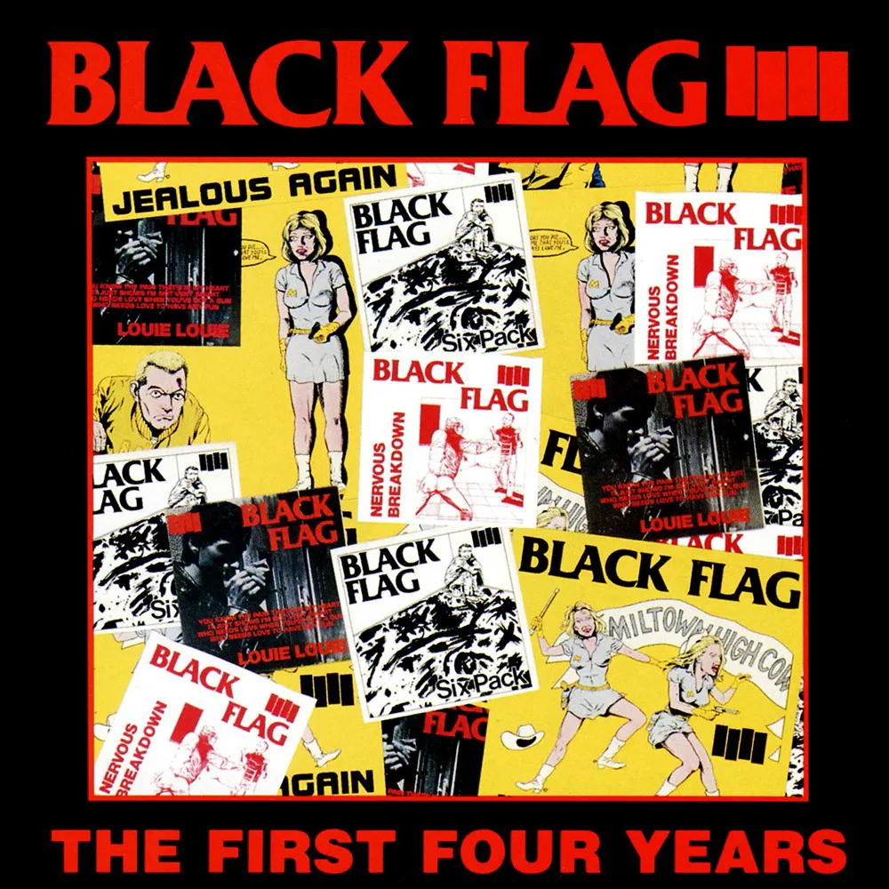 Obal alba Black Flag – The First Four Years