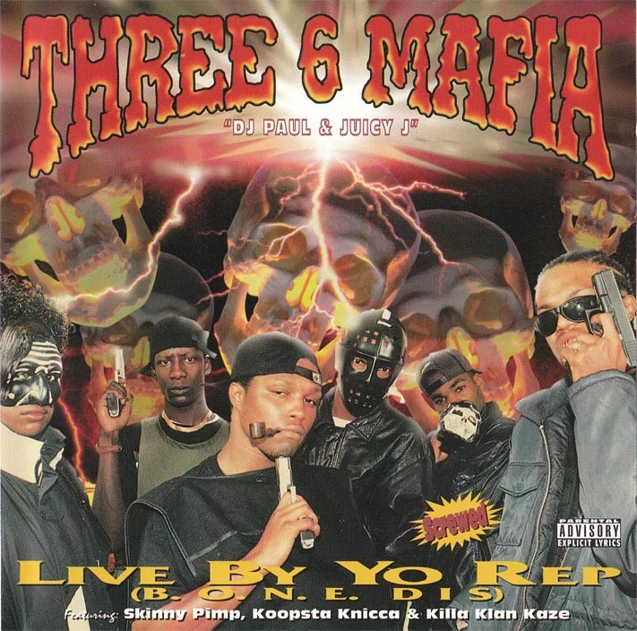 Cover of Three 6 Mafia – Live by Yo Rep (B.O.N.E. Dis)