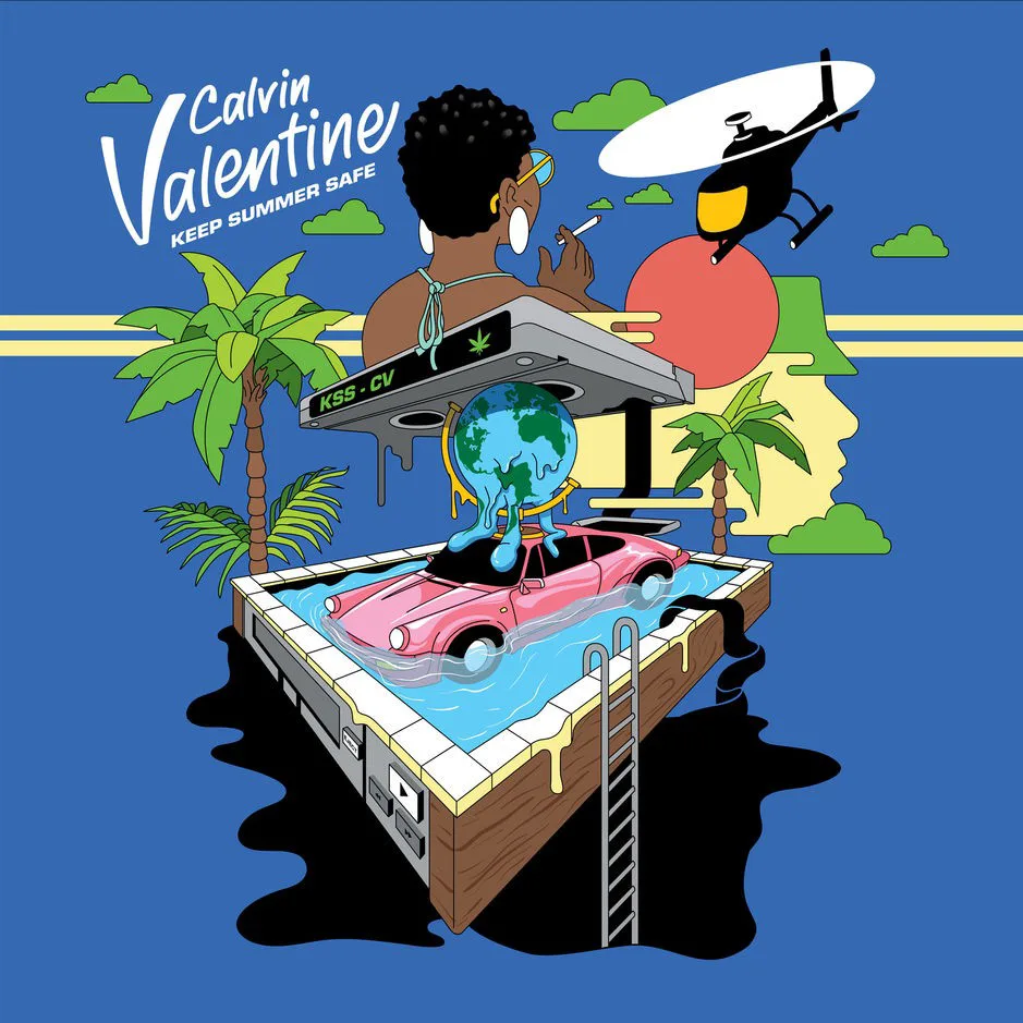 Cover of Calvin Valentine – Keep Summer Safe
