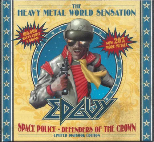 Cover of Edguy – Space Police – Defenders of the Crown
