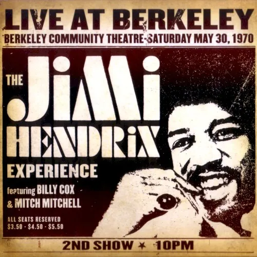 Obal albumu The Jimi Hendrix Experience – Live at Berkeley