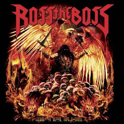 Cover of Ross the Boss – Legacy of Blood, Fire & Steel