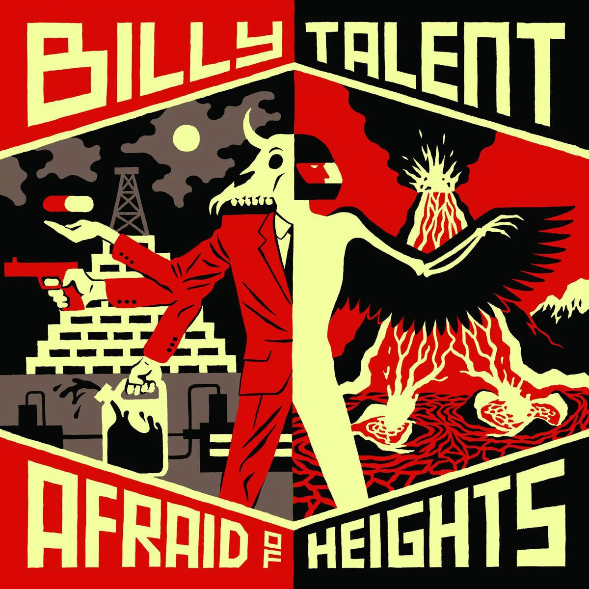 Cover of Billy Talent – Afraid of Heights