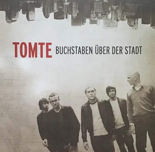 Cover of Tomte – Buchstaben über der Stadt