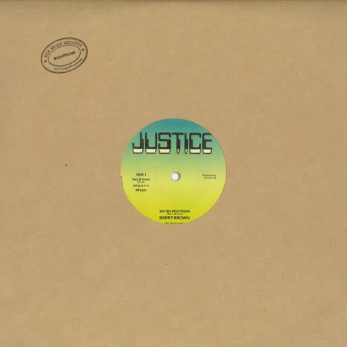 Cover of Barry Brown – No Wicked Shall Enter / Big Big Politician