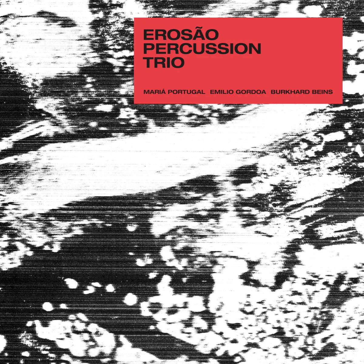 Obal alba Erosão Percussion Trio