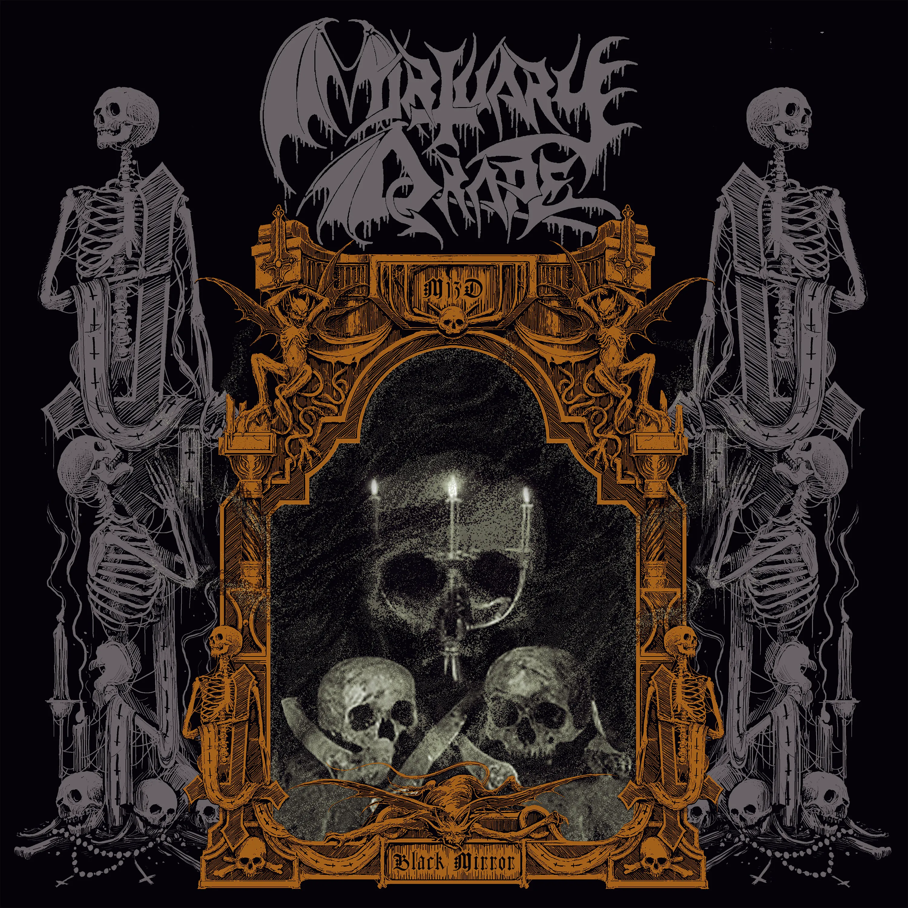 Obal alba Mortuary Drape – Black Mirror