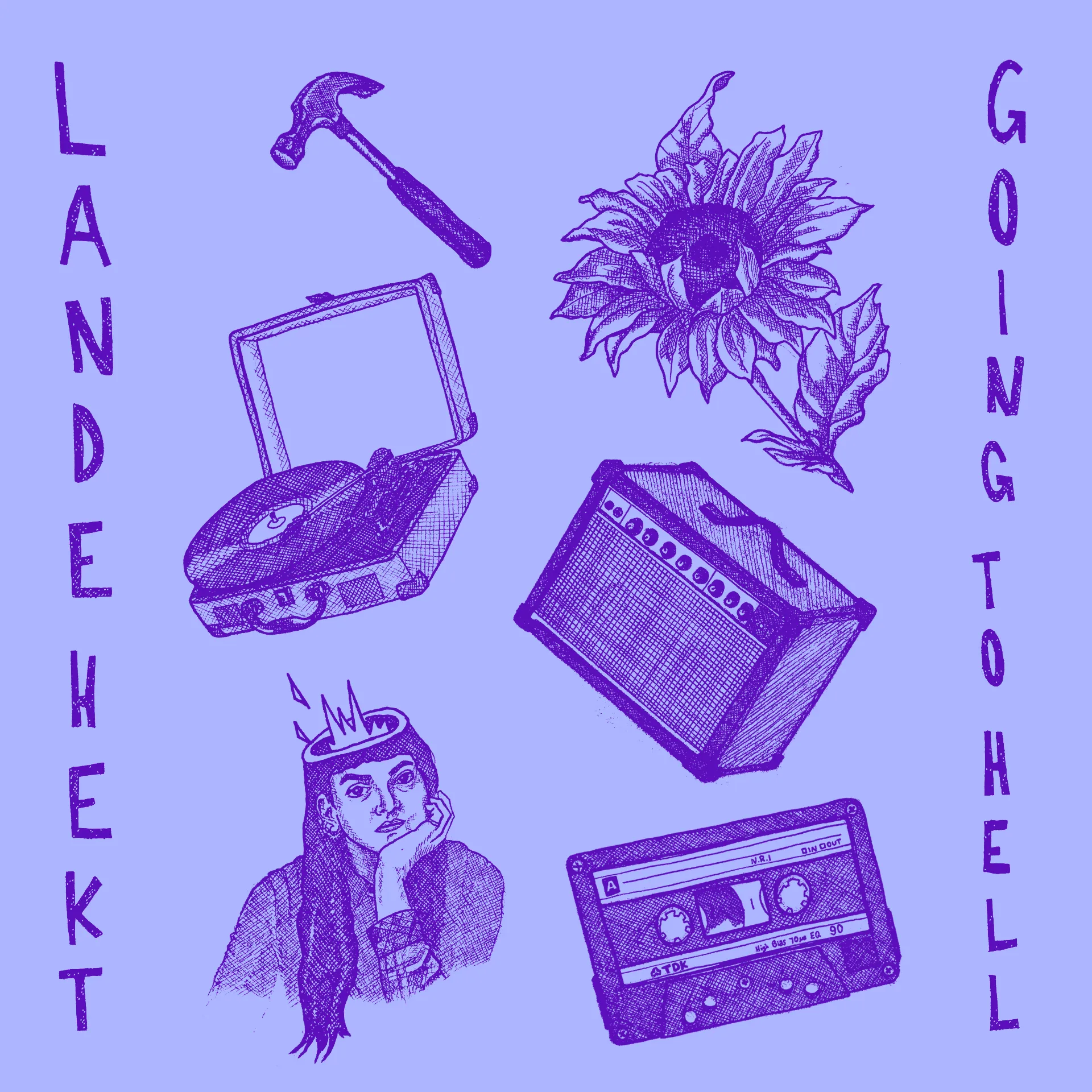Obal alba Lande Hekt – Going to Hell