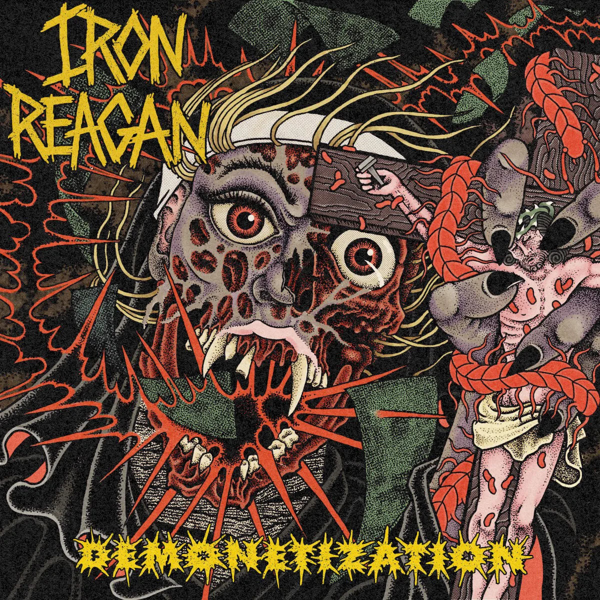 Obal alba Iron Reagan – Demonetization