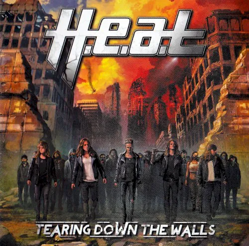 Cover of H.E.A.T – Tearing Down the Walls