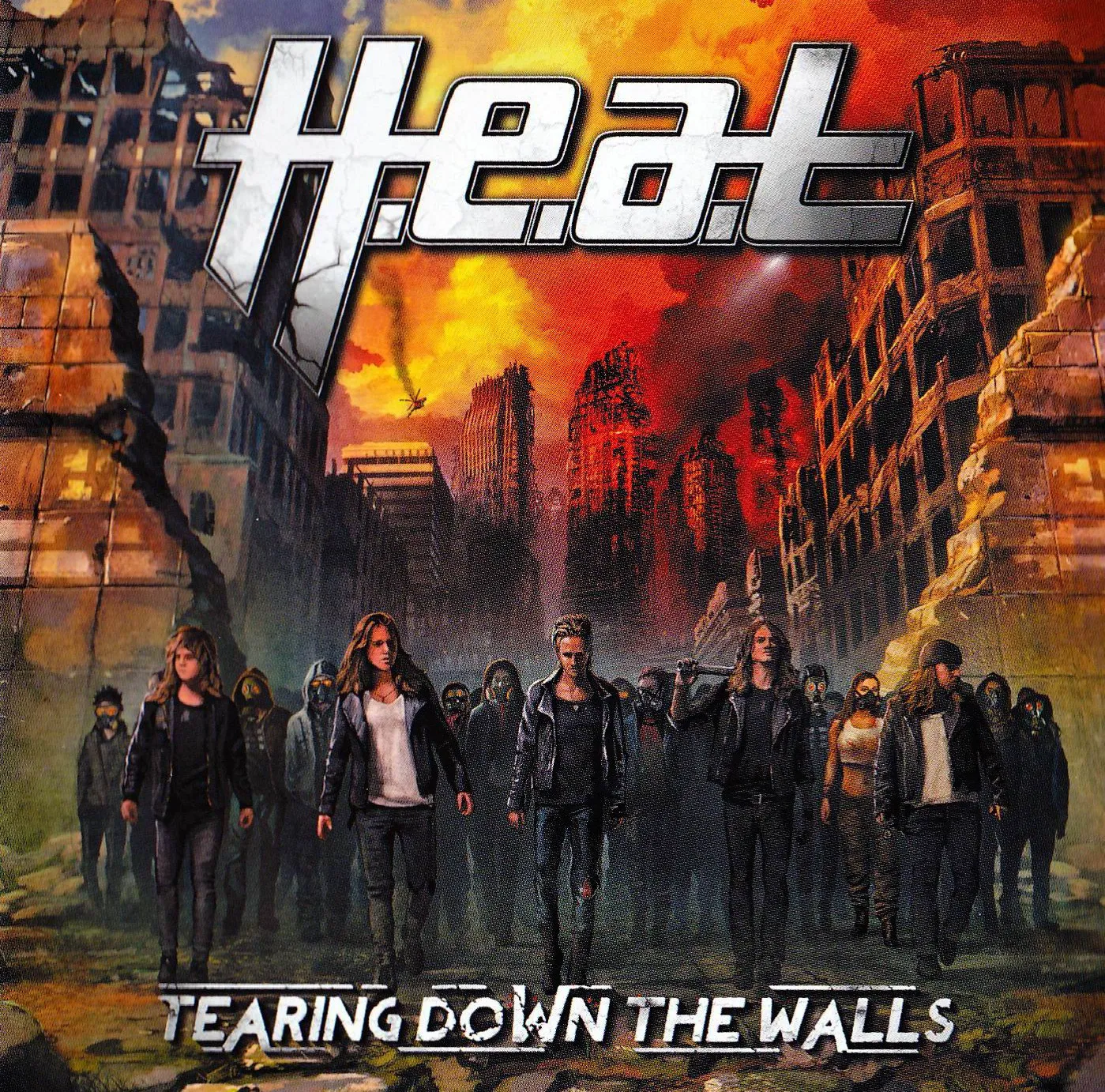 Obal albumu H.E.A.T – Tearing Down the Walls