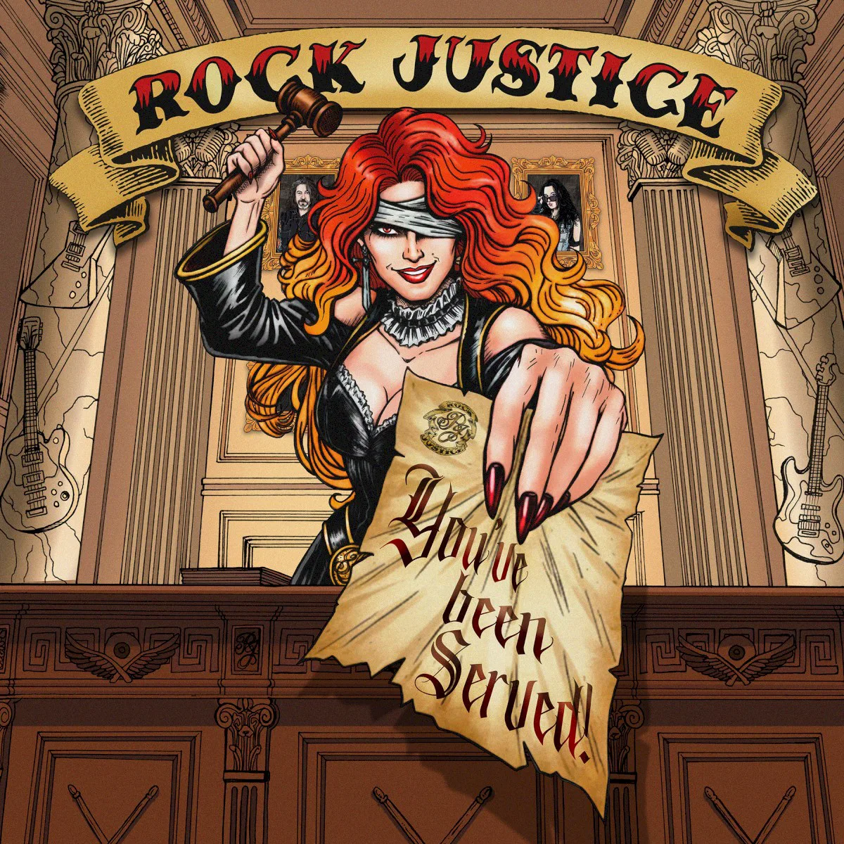 Cover of Rock Justice – You’ve Been Served