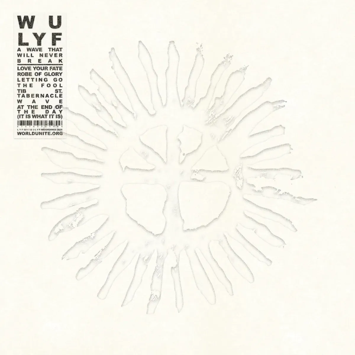 Obal alba WU LYF – A Wave That Will Never Break