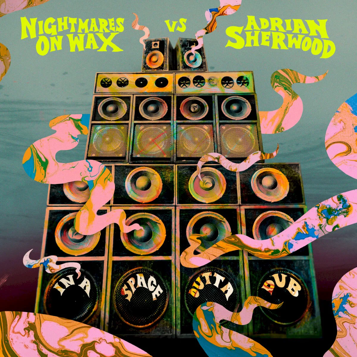 Obal alba Adrian Sherwood, Nightmares on Wax – In a Space Outta Dub