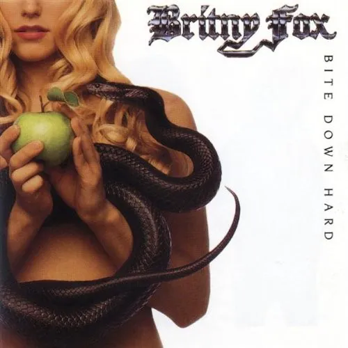Obal albumu Britny Fox – Bite Down Hard