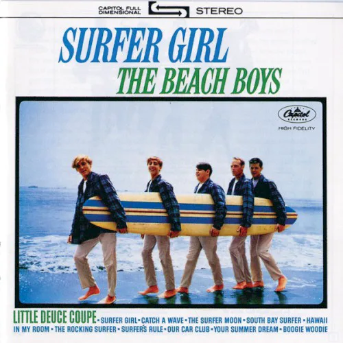Cover of The Beach Boys – Surfer Girl