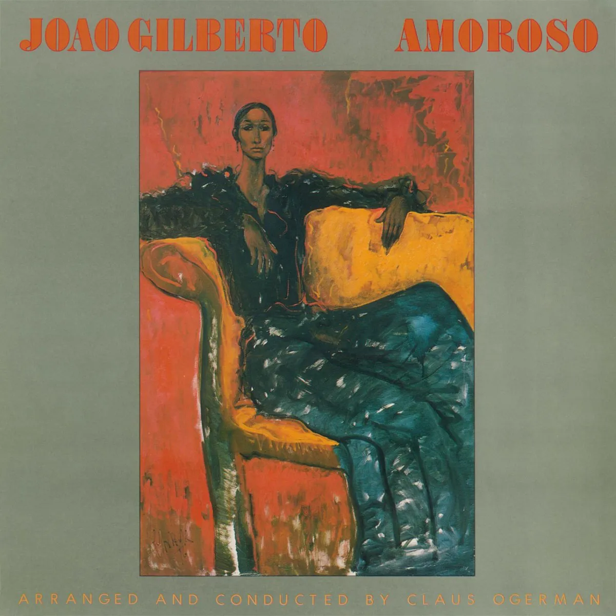 Obal alba João Gilberto – Amoroso