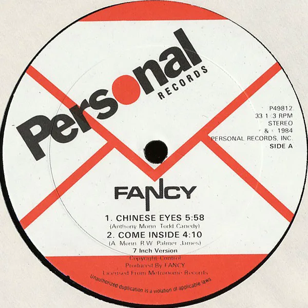 Cover of Fancy – Chinese Eyes