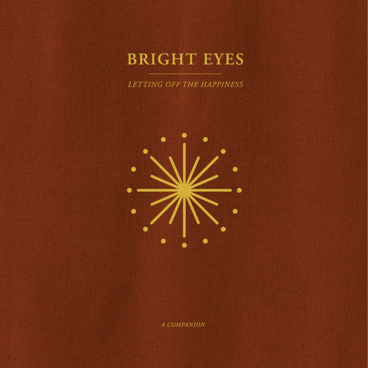 Cover of Bright Eyes – Letting Off the Happiness: A Companion