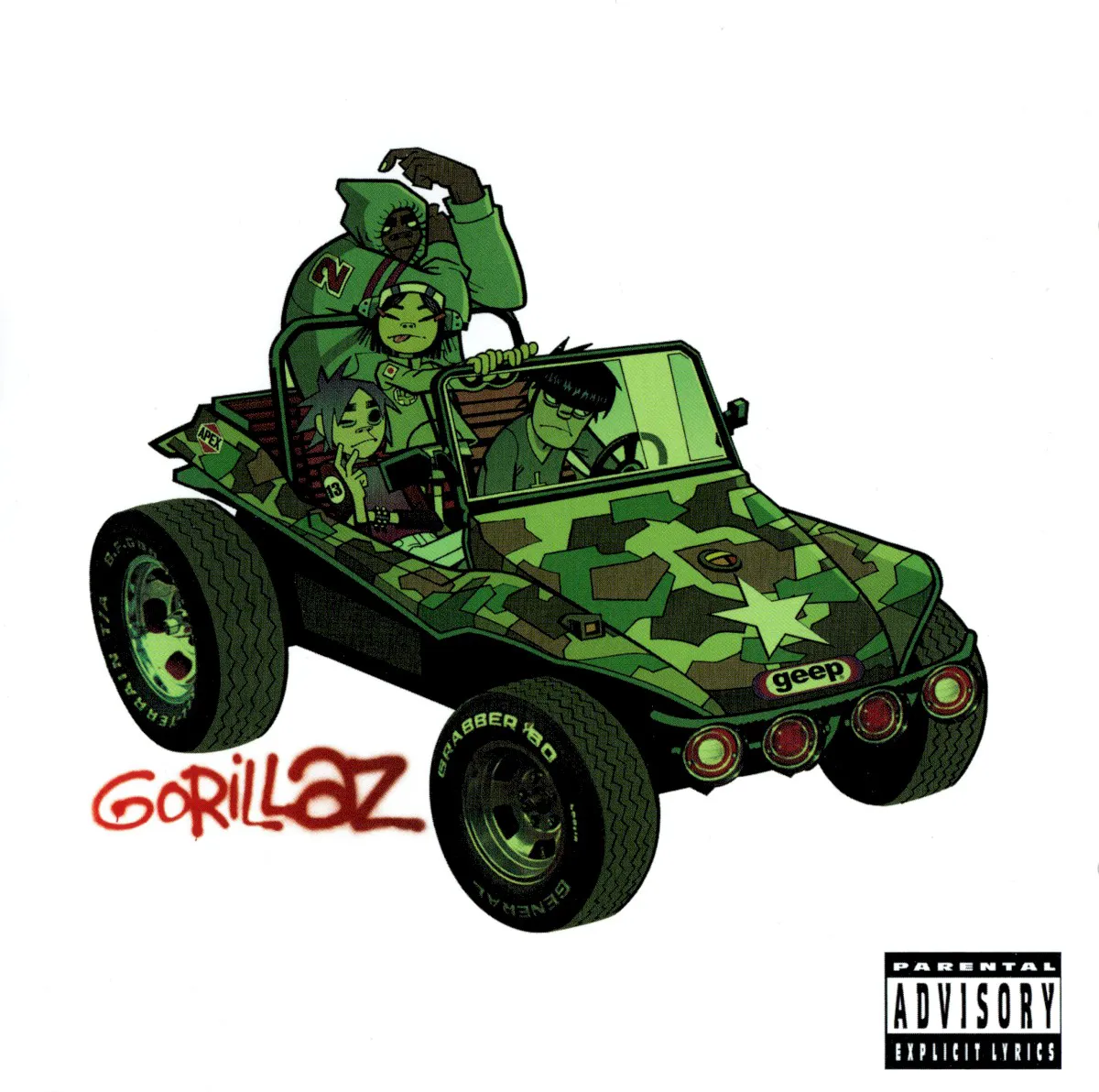 Obal albumu Gorillaz