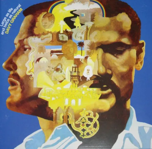 Cover of Davey Graham – Large as Life and Twice as Natural