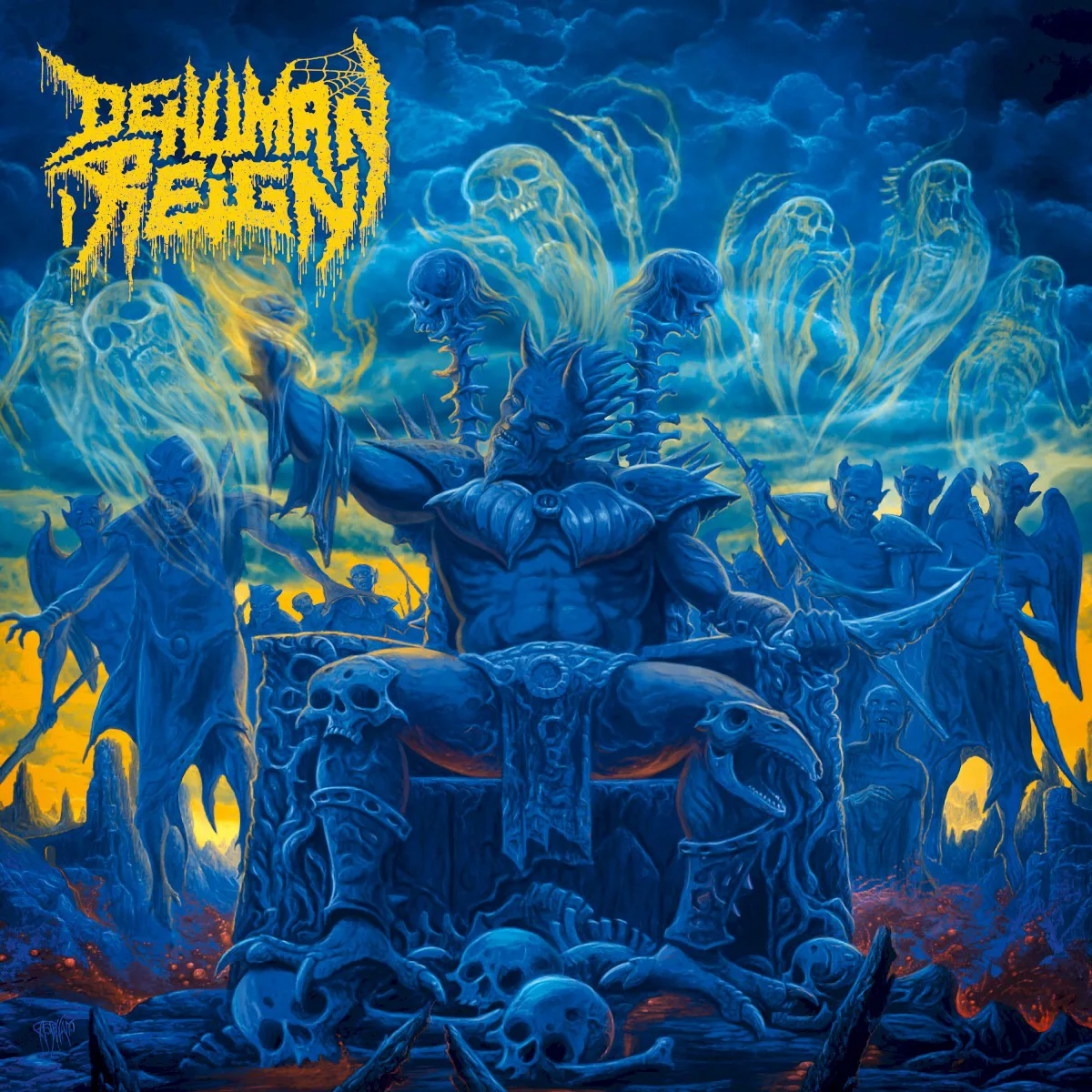 Cover of Dehuman Reign – Descending Upon the Oblivious