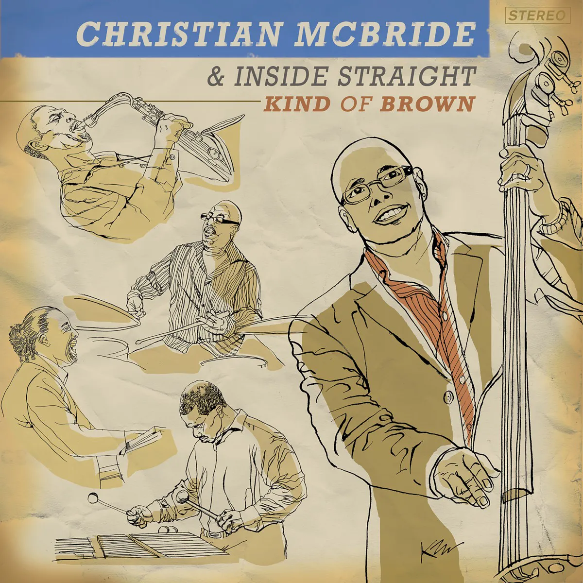 Obal albumu Christian McBride & Inside Straight – Kind of Brown