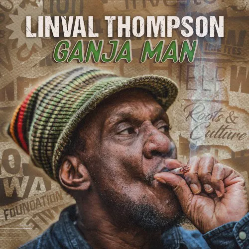 Cover of Linval Thompson – Ganja Man