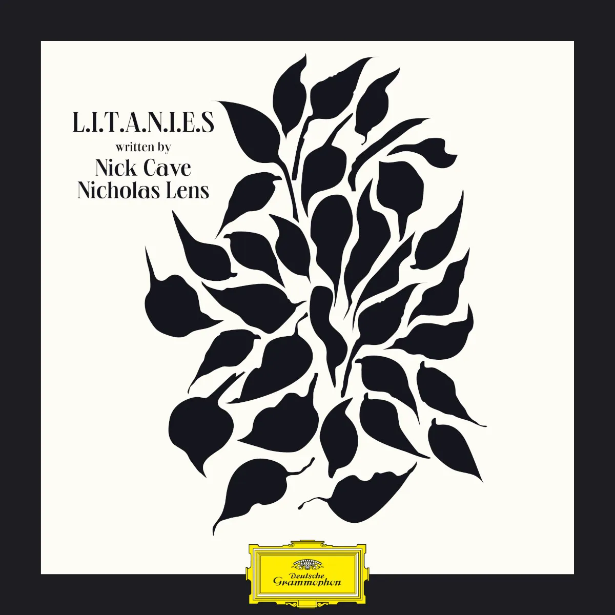 Obal alba Nick Cave, Nicholas Lens – L.I.T.A.N.I.E.S