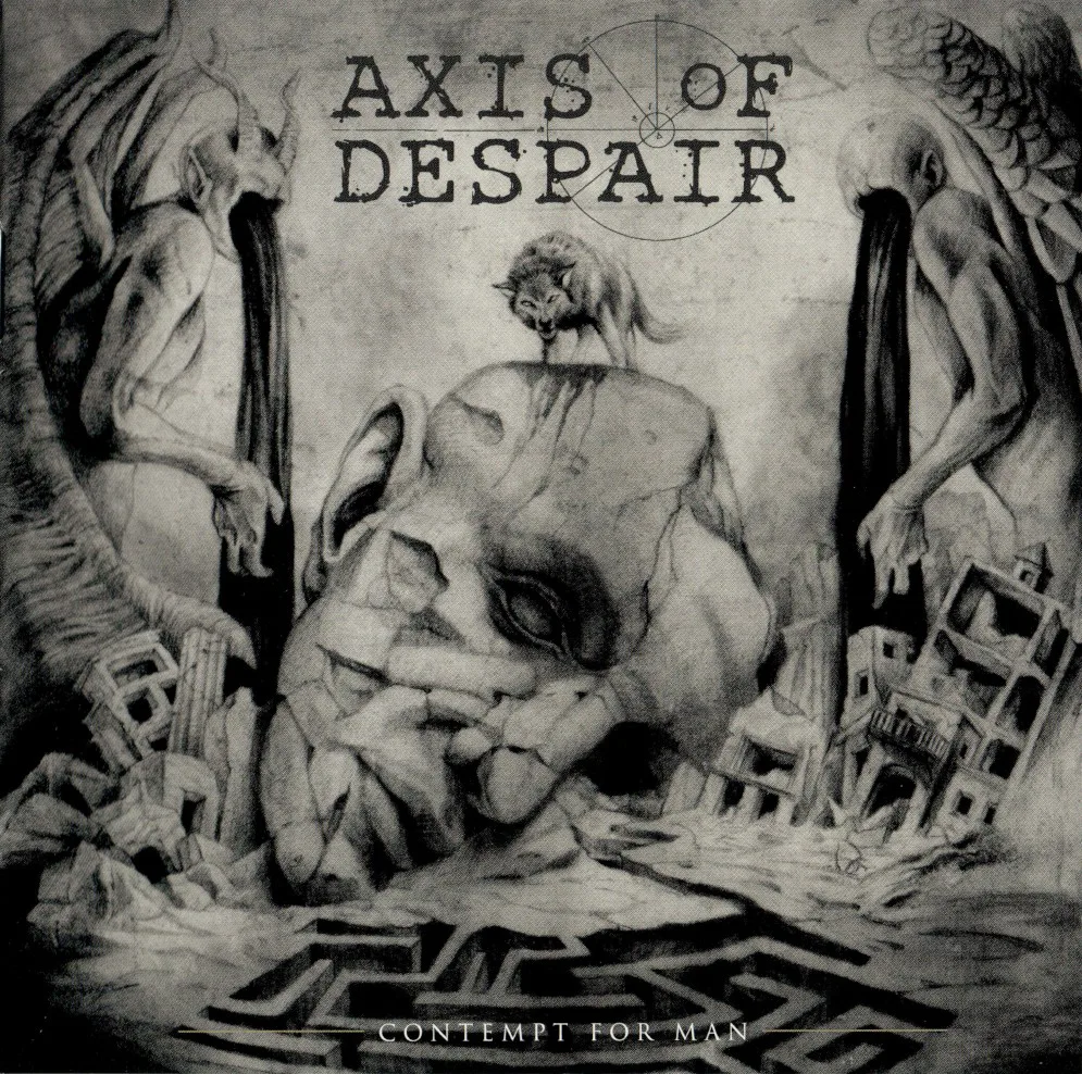 Cover of Axis of Despair – Contempt for Man