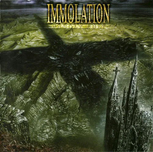 Cover of Immolation – Unholy Cult