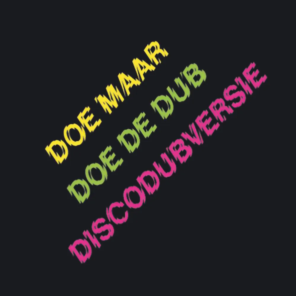Obal alba Doe Maar – Doe de dub: discodubversie